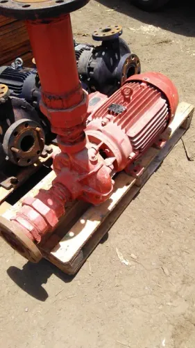 Motobomba alta pressão, motor Weg 30CV, 3530RPM, 220/380/440V.