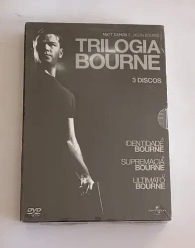 Box DVD Triplo Trilogia Bourne ( Lacrado )