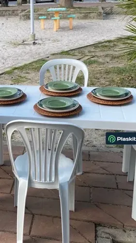 Mesa retangular | desmontável 