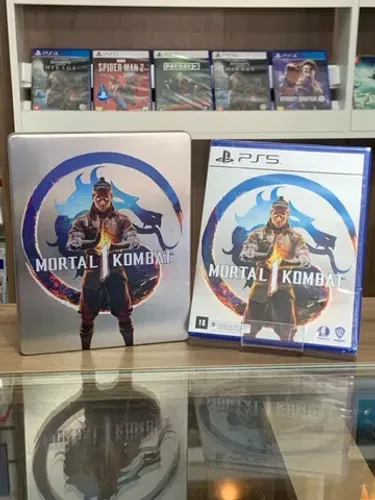 Jogo Mortal Kombat 1 Steel Case PlayStatio 5 Loja Novo PS5