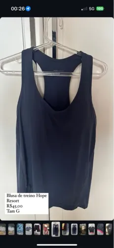 Camiseta regata HOPE G