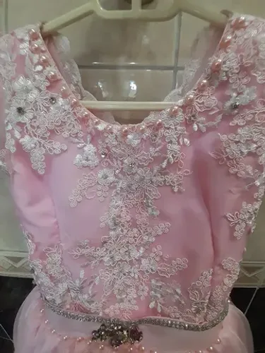 Vestido Rosa tamanho 6