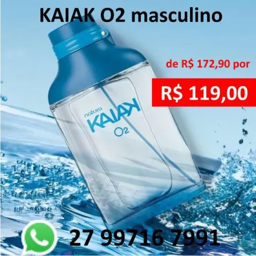 Natura Kaiak O2 masculino 100 ml