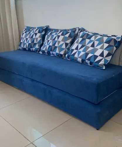 Multiuso Sofanete King Azul - Frete Grátis - Receba Hoje