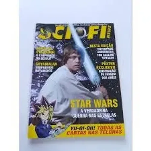 revista sci-fi news 79 star wars yu-gi-oh! y143