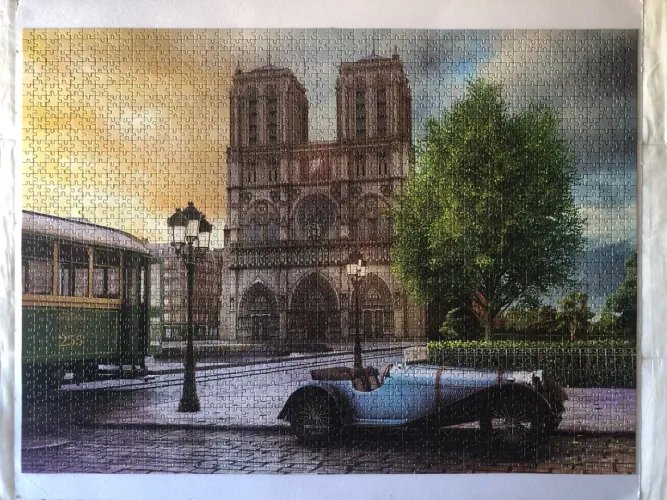 Quebra-cabeça usado Catedral de Notre Dame - 2000 peças