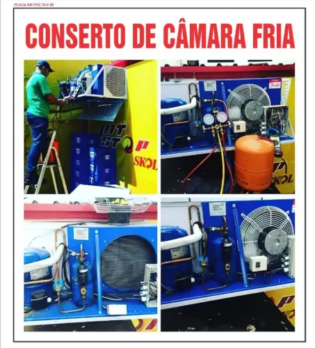 ASSISTÊNCIA TÉCNICA PRA Câmara frigorífica