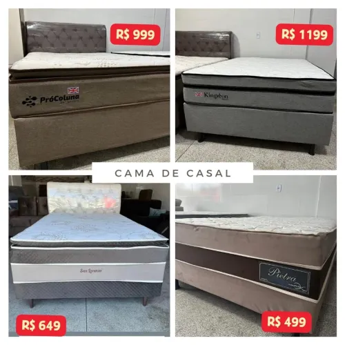 Sofá e cama box Consulte modelos disponíveis 