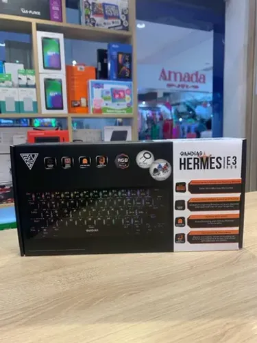 Teclado Mecânico Games Hermes E3 RGB - Novo Lacrado - Loja Física