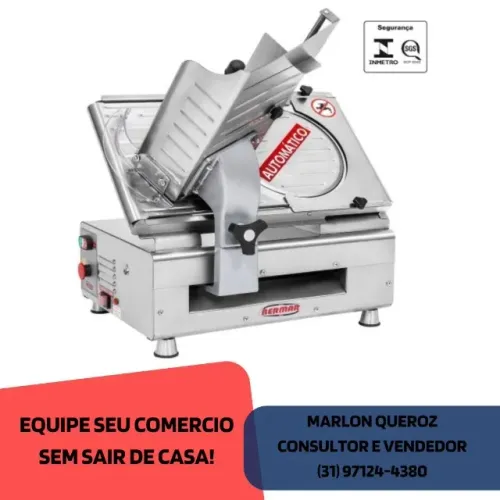 Fatiador de Frios Lamina 30CM Bermar Automático