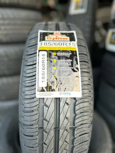 Pneu Remold Crystone 185/60R15 - Qualidade e Durabilidade
