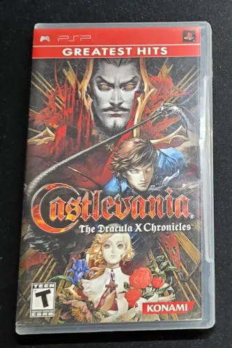 Jogo PSP - Castlevania - The drácula X - mídia física - sem manual