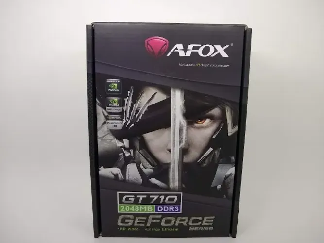 Caixa Vazia Placa Mãe: Afox Geforce Gt 710