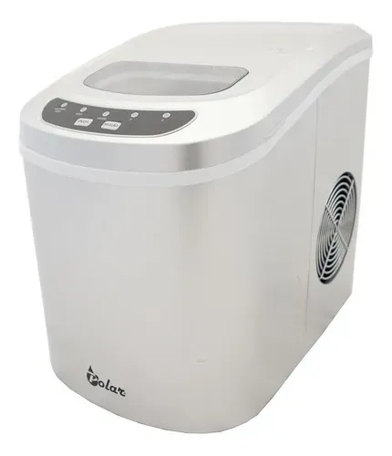 Maquina De Gelo Polar Prata 12kg/dia