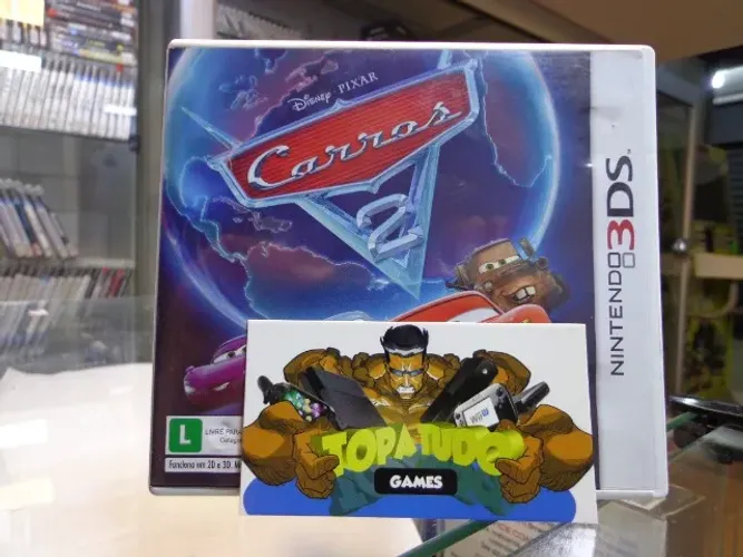Jogo Disney Carros 2 3Ds Conservado
