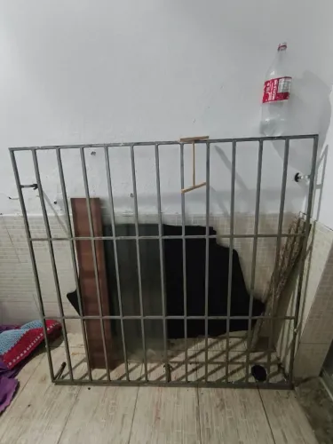 Grade de janela em aço