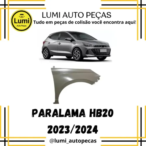 Paralama HB20 2023/2024 - NOVO