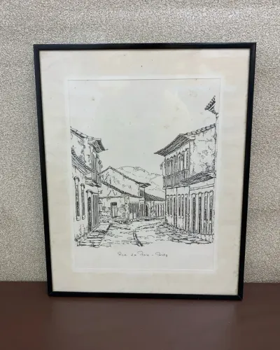 Quadro - RUA DA PRAIA - PARATY