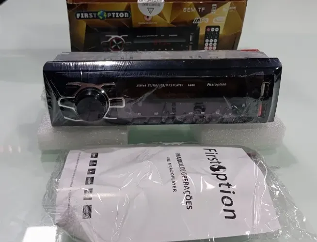 Som automotivo com bluetooth a pronta entrega