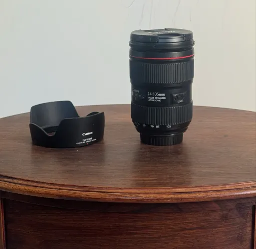 Câmera Cânon 6d Mark II + Lente 24 - 105 NOVO ACEITO PROPOSTAS 