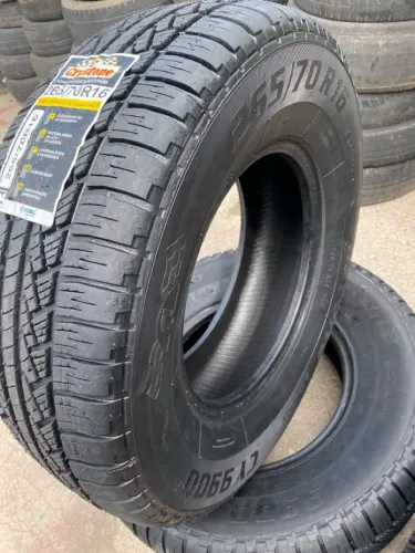 Pneu 265/70R16 Crystone remolde novo