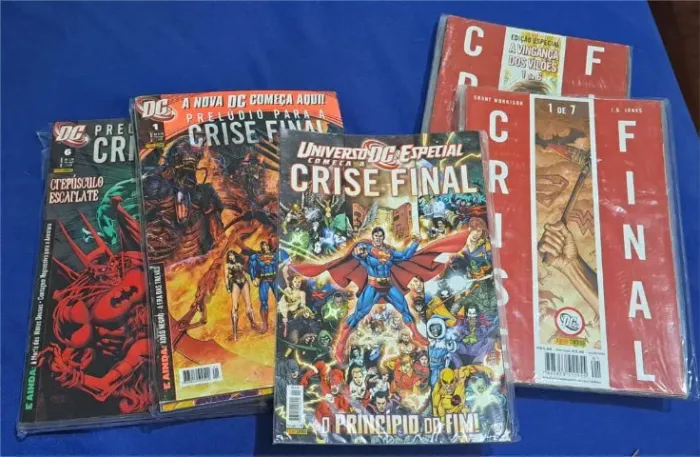Liga da Justiça Crise Final Completo