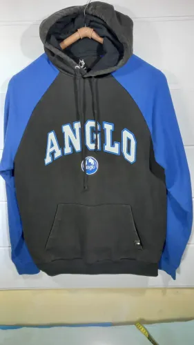 Moletom Anglo - Azul e Preto