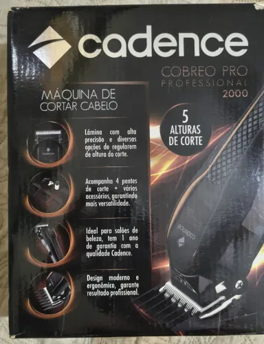 Máquina de Cortar Cabelo Cadence Cobreo Pro 8W 220v
