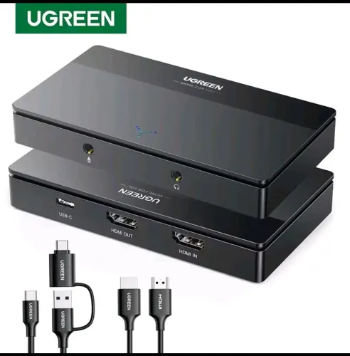 UGREEN Placa de Captura HDMI 4K - Streaming, Jogos e Conferências