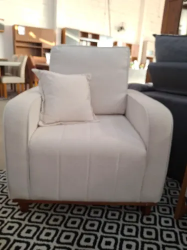 Poltrona Branca de Luxo super confortável