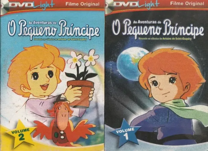 Dvd's 'O Peueno Principe vol.1 e 2 ) 02 DVD'S