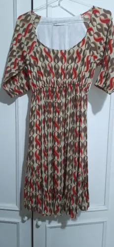 Vestido Totem estampado