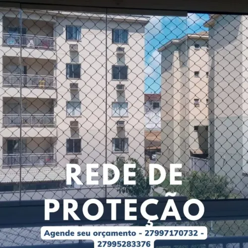 Rede de proteção e concertinas