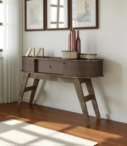 Na cor imperial sepia aparador estela ideal para seu ambiente .