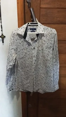 Camisa estampada masculina