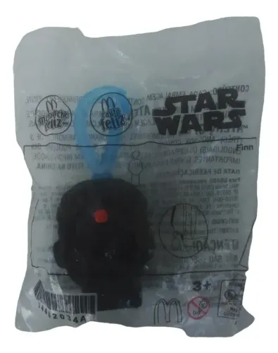 Promocional Mcdonalds Star Wars Finn Lacrado 2019