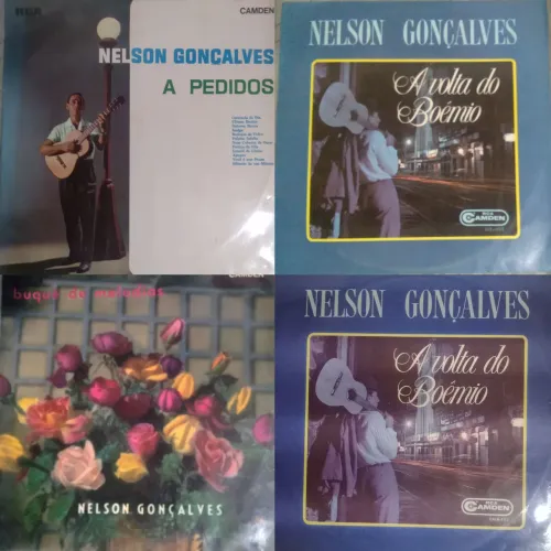 4 LPs Nelson Gonçalves 