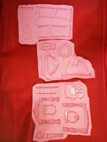 Moldes de silicone artesanais 