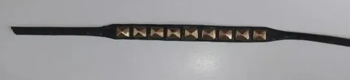 Gargantilha Em Couro Schultz Comprimento 43 Cm Estilo BDSM (Usado)