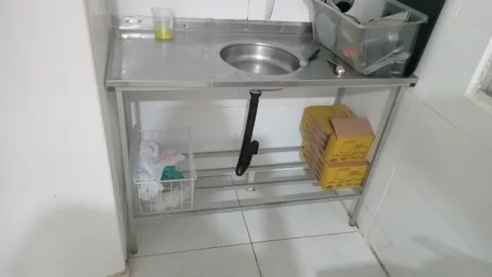 Pia em Aço Inox
