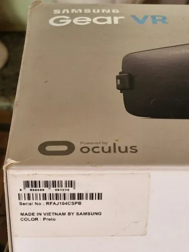 Óculos para assistir em 3 dimensões - Gear VR Samsung - seminovo.