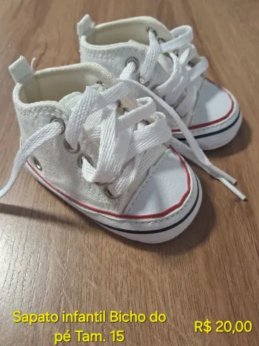 Tênis Infantil Bicho do Pé Tam. 15