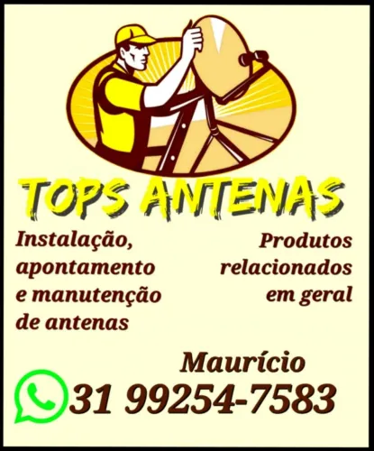 Instalações e apontamento de antenas
