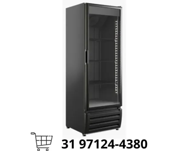 Freezer Vertical Porta de vidro 220v