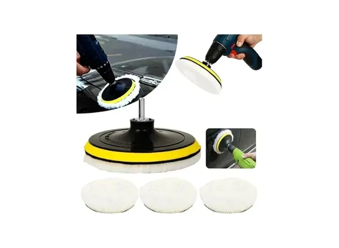 Suporte Boina Com Velcro e 03 Almofadas 125mm, Furadeiras, Parafuradeiras, Esmerilhadeiras