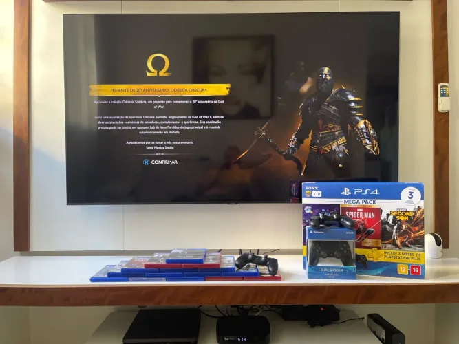 PlayStation 4 Mega Pack 1TB + Jogos