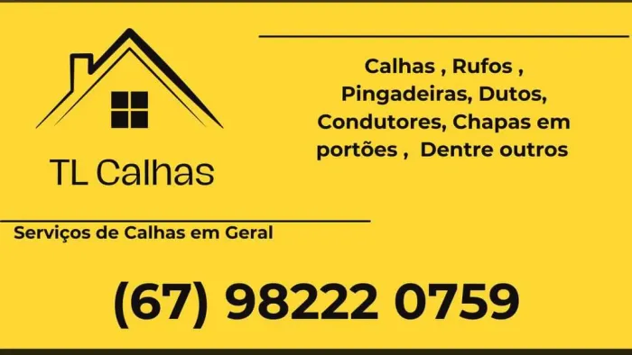 Calhas calheiro rufos