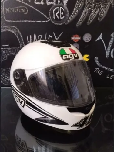 Capacete AGV raro Valentino Rossi