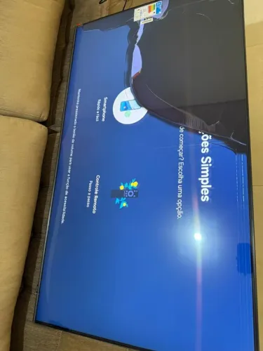 Samsung Tv 55 Polegadas 55q70 - Tela Quebradas, Nunca Usada.