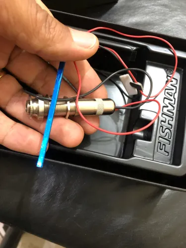 Captador Fishman Ag-125 Piezo 3.2mm para violao